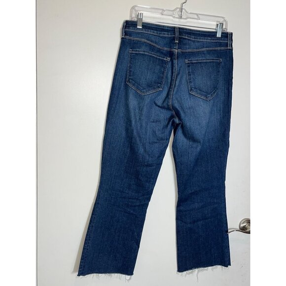 L'AGENCE Kendra High Rise Cropped Flare Jeans in Laredo Women Size 30 - Picture 7 of 12